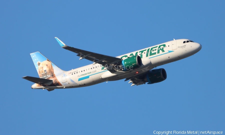 Frontier Airlines Airbus A320-251N (N391FR) | Photo 611616