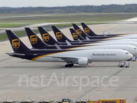 United Parcel Service Boeing 767-304(ER)(BDSF) (N391UP) at  Cologne/Bonn, Germany