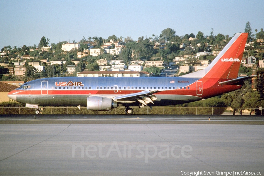 USAir Boeing 737-3B7 (N391US) | Photo 197499