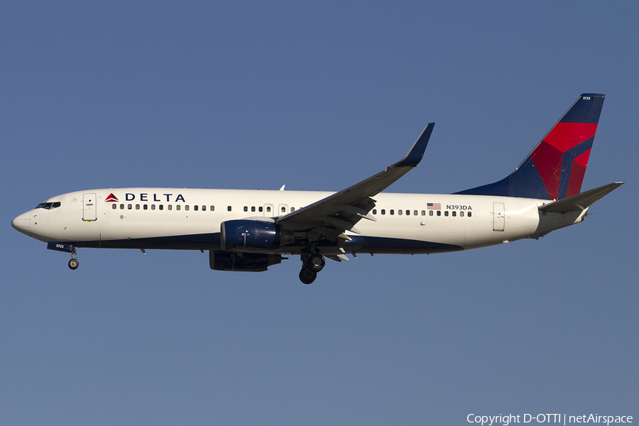 Delta Air Lines Boeing 737-832 (N393DA) | Photo 467440