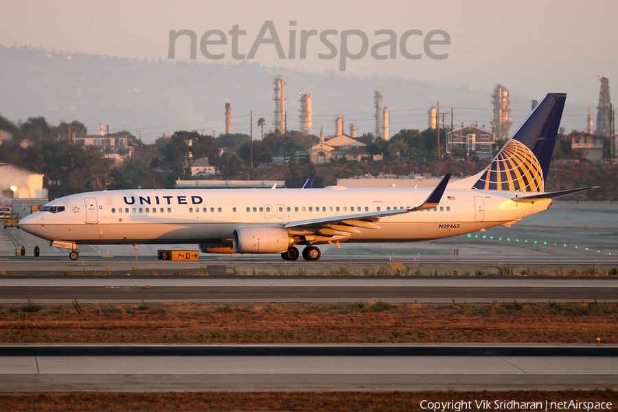 United Airlines Boeing 737-924(ER) (N39463) | Photo 54271