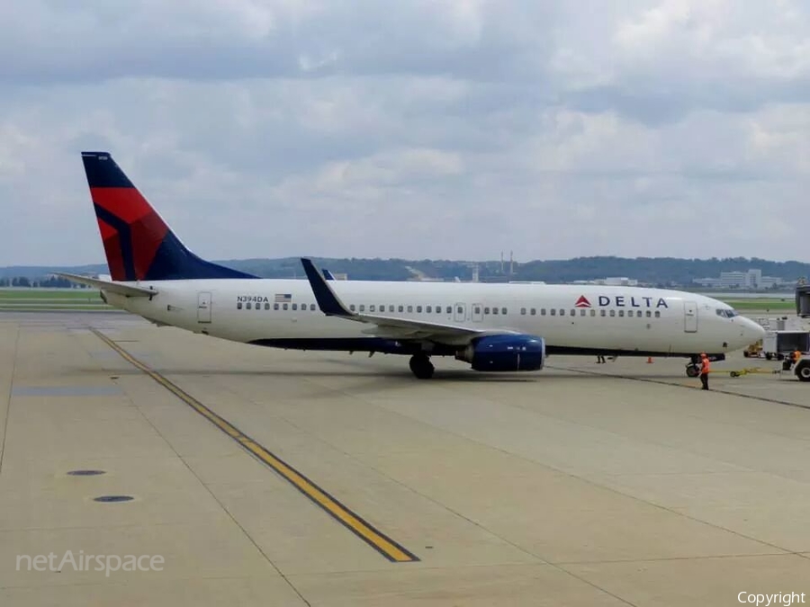 Delta Air Lines Boeing 737-832 (N394DA) | Photo 59812