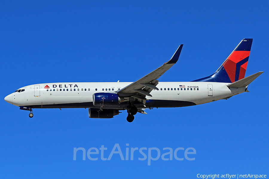 Delta Air Lines Boeing 737-832 (N394DA) | Photo 171420