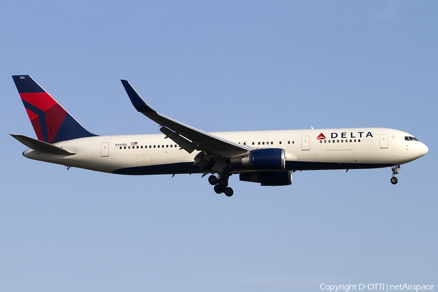 Delta Air Lines Boeing 767-324(ER) (N394DL) | Photo 454248