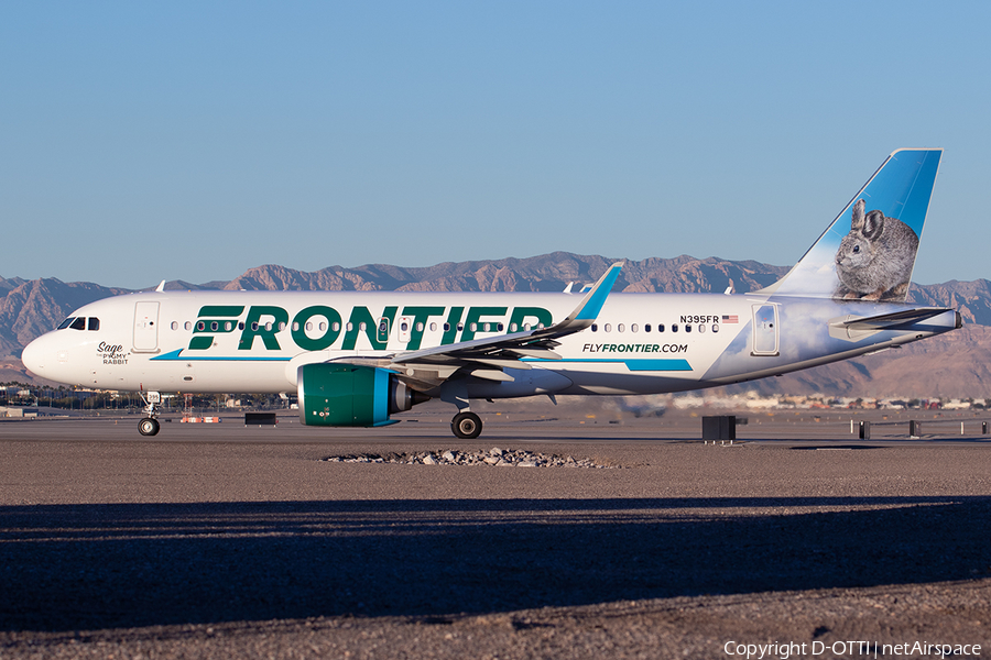 Frontier Airlines Airbus A320-251N (N395FR) | Photo 551427