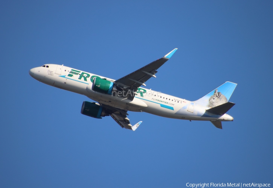 Frontier Airlines Airbus A320-251N (N395FR) | Photo 664058
