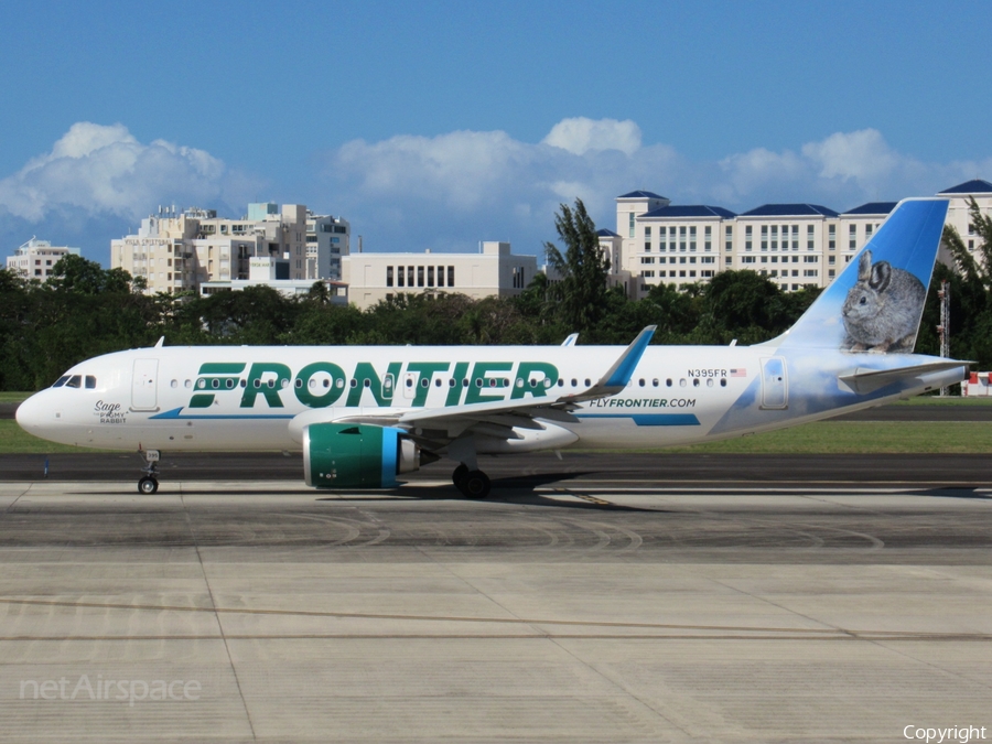 Frontier Airlines Airbus A320-251N (N395FR) | Photo 550012