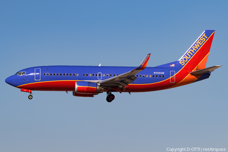 Southwest Airlines Boeing 737-3H4 (N395SW) | Photo 139119