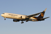 United Parcel Service Boeing 767-316(ER)(BDSF) (N395UP) at  Warsaw - Frederic Chopin International, Poland