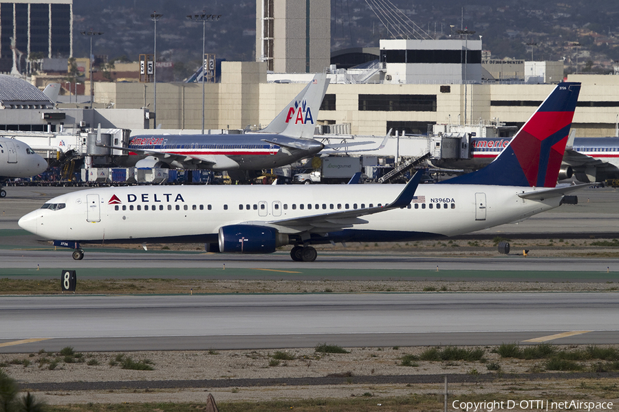 Delta Air Lines Boeing 737-832 (N396DA) | Photo 339626