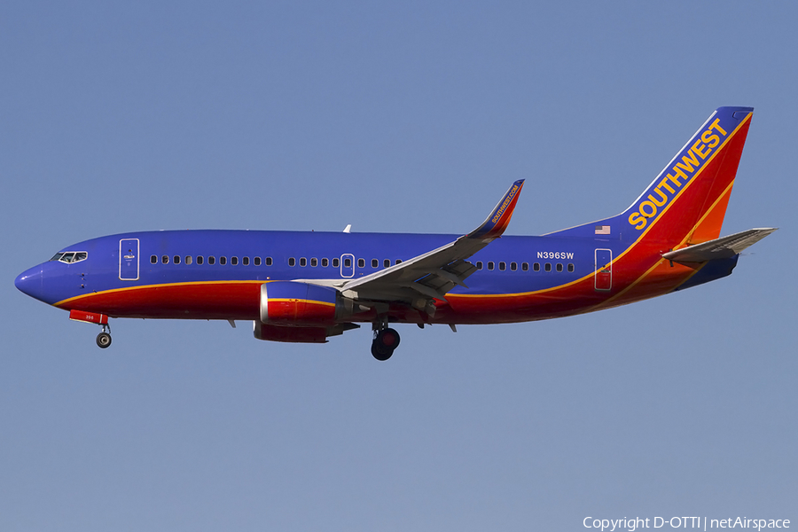 Southwest Airlines Boeing 737-3H4 (N396SW) | Photo 457494