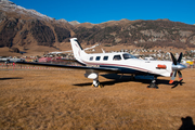 (Private) Piper PA-46-350P Malibu Mirage - JetPROP DLX (N3975C) at  Samedan - St. Moritz, Switzerland