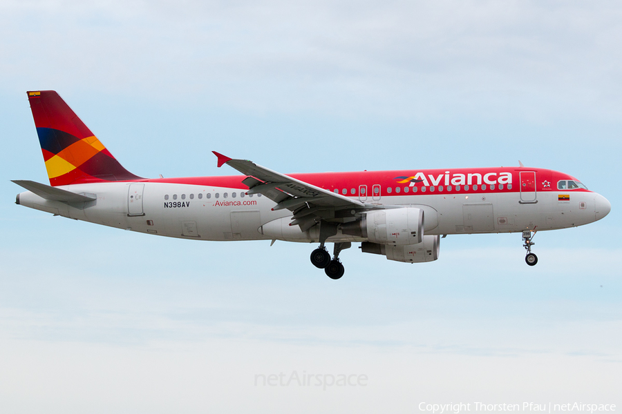 Avianca Airbus A320-214 (N398AV) | Photo 101176