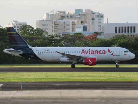 Avianca Airbus A320-214 (N398AV) at  San Juan - Luis Munoz Marin International, Puerto Rico