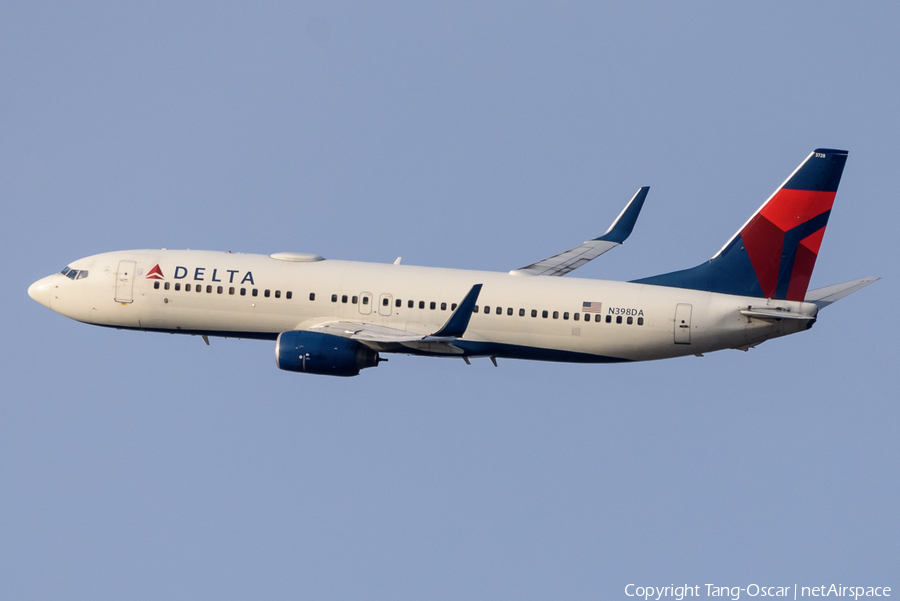 Delta Air Lines Boeing 737-832 (N398DA) | Photo 425510