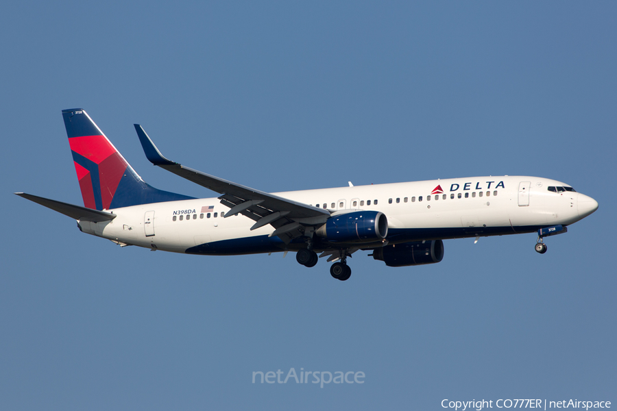 Delta Air Lines Boeing 737-832 (N398DA) | Photo 60898