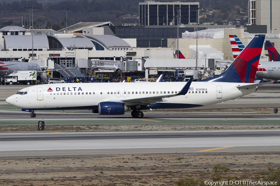 Delta Air Lines Boeing 737-832 (N398DA) | Photo 469268