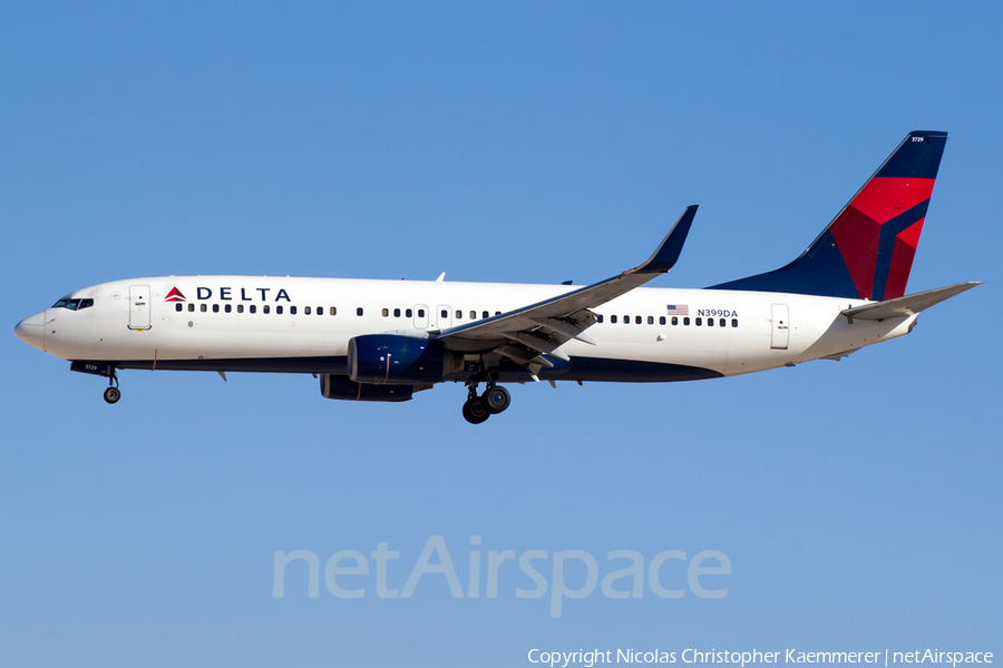 Delta Air Lines Boeing 737-832 (N399DA) | Photo 127149