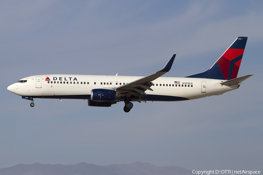 Delta Air Lines Boeing 737-832 (N399DA) | Photo 425724