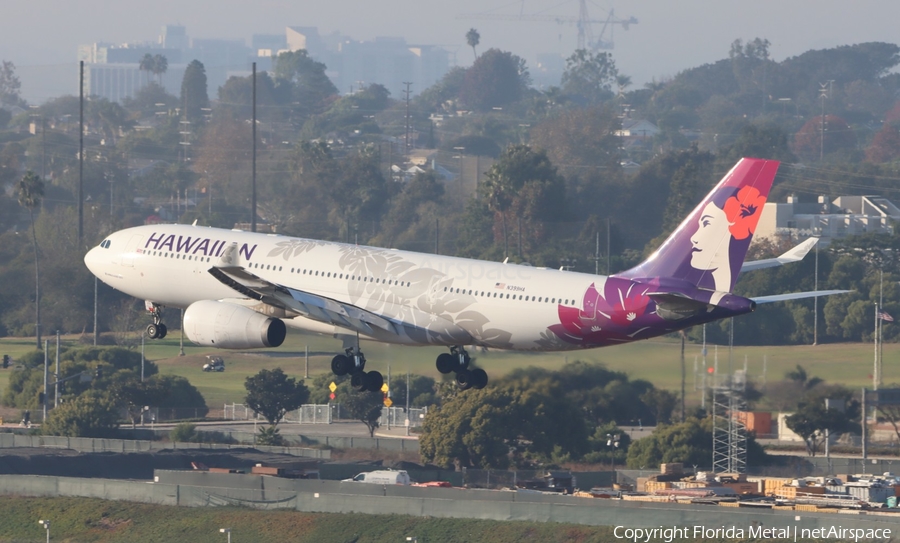 Hawaiian Airlines Airbus A330-243 (N399HA) | Photo 664091
