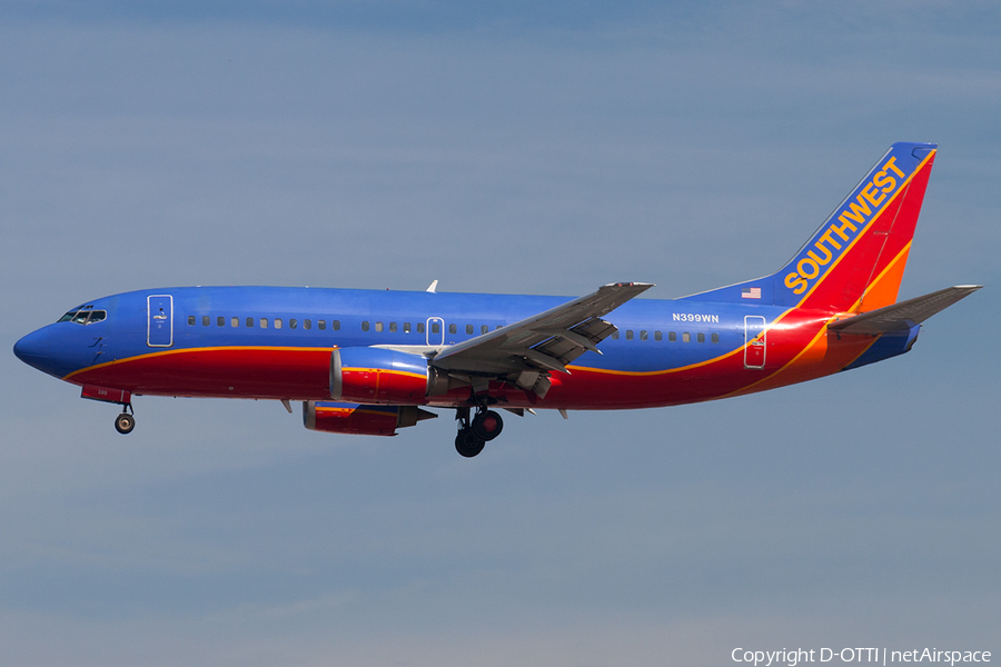 Southwest Airlines Boeing 737-3H4 (N399WN) | Photo 185083