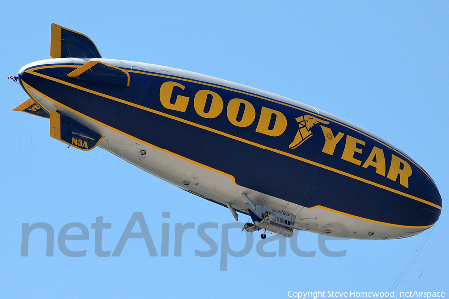 Goodyear Blimp Goodyear Aerospace GZ-20A Blimp (N3A) | Photo 49278