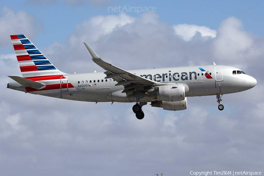 American Airlines Airbus A319-112 (N4005X) | Photo 493560