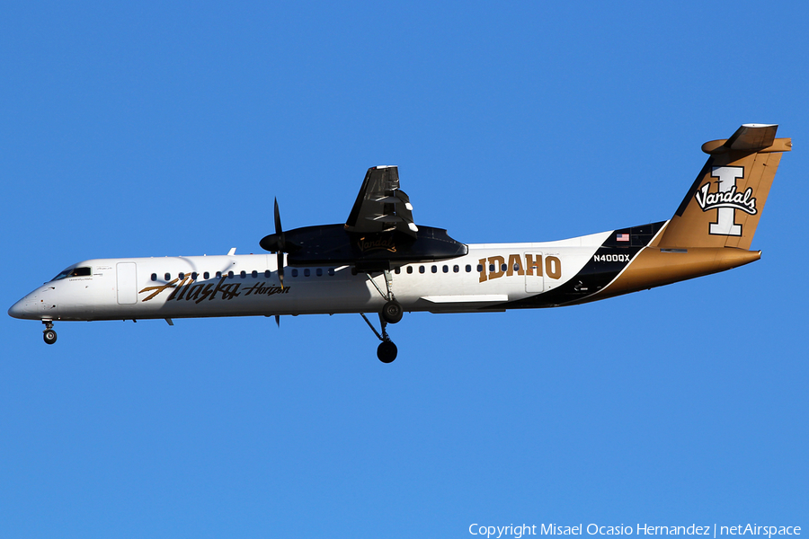 Alaska Airlines (Horizon) Bombardier DHC-8-402Q (N400QX) | Photo 69003