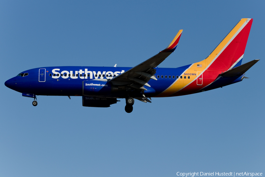 Southwest Airlines Boeing 737-7H4 (N400WN) | Photo 448542