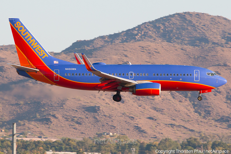 Southwest Airlines Boeing 737-7H4 (N400WN) | Photo 88318