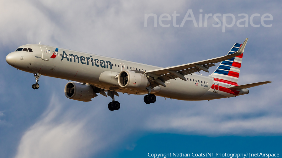 American Airlines Airbus A321-251NX (N401AN) | Photo 358687