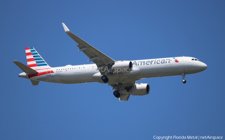American Airlines Airbus A321-251NX (N401AN) | Photo 350997