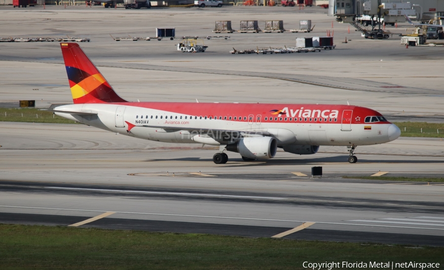 Avianca Airbus A320-214 (N401AV) | Photo 582495