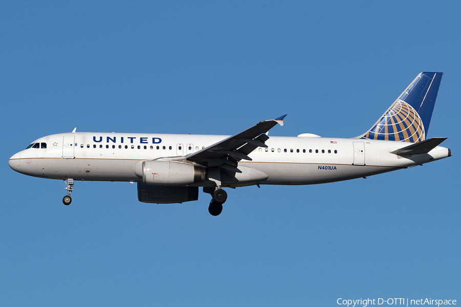 United Airlines Airbus A320-232 (N401UA) | Photo 177110
