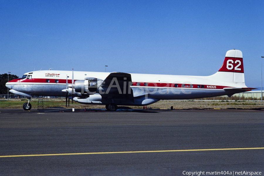 Butler Aircraft Douglas DC-7C (N401US) | Photo 353265