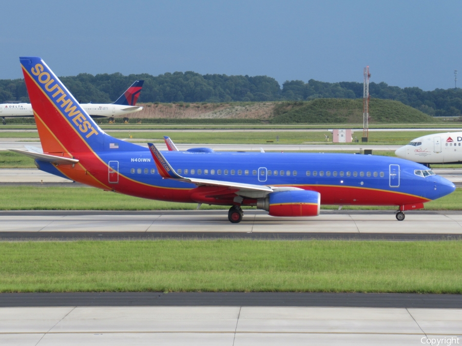 Southwest Airlines Boeing 737-7H4 (N401WN) | Photo 347314