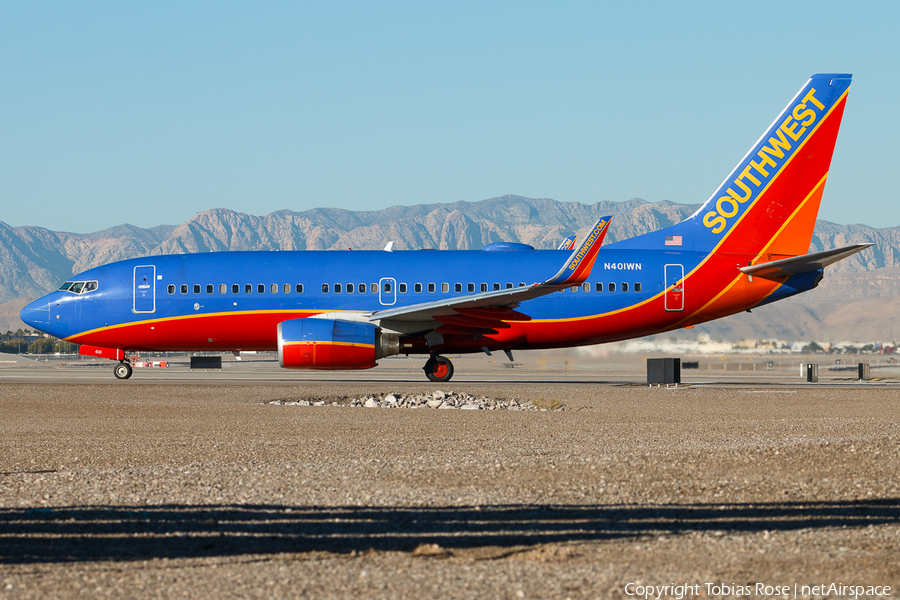 Southwest Airlines Boeing 737-7H4 (N401WN) | Photo 331866