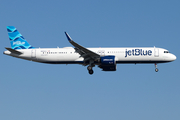 JetBlue Airways Airbus A321-271NX (N4022J) at  London - Heathrow, United Kingdom