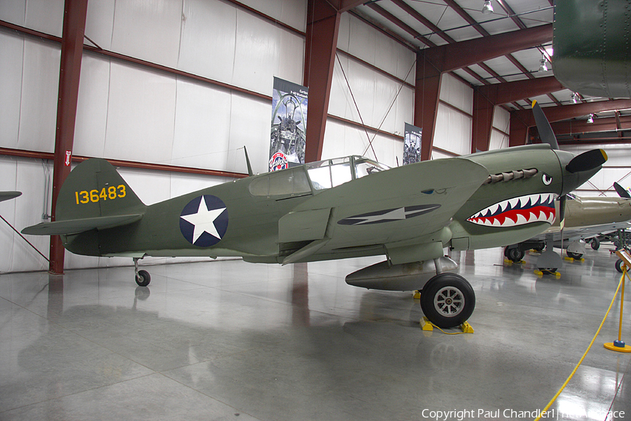 Yanks Air Museum Curtiss P-40E Warhawk (N40245) | Photo 65055