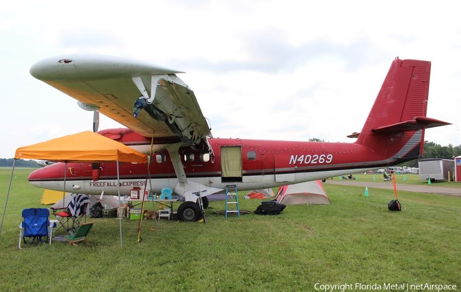 Freefall Express de Havilland Canada DHC-6-200 Twin Otter (N40269) | Photo 398917