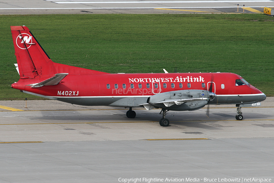 Northwest Airlink (Mesaba Airlines) SAAB 340B+ (N402XJ) | Photo 91748