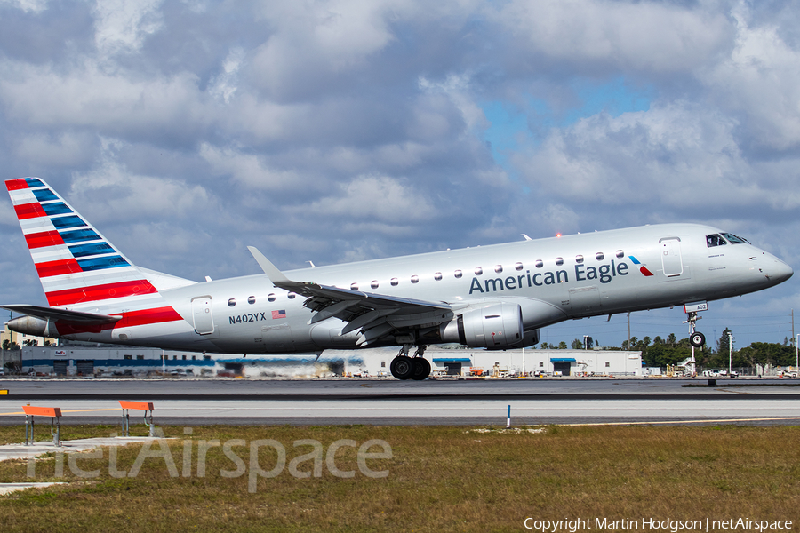 American Eagle (Republic Airlines) Embraer ERJ-175LR (ERJ-170-200LR) (N402YX) | Photo 229374