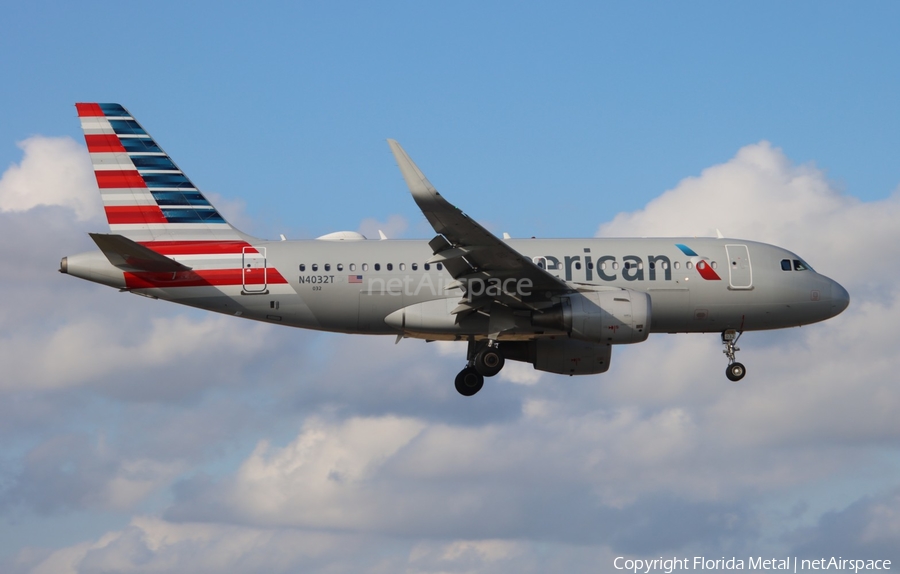 American Airlines Airbus A319-115 (N4032T) | Photo 677823