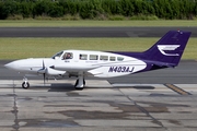 REVA Air Ambulance Cessna 402B Businessliner (N403AJ) at  San Juan - Luis Munoz Marin International, Puerto Rico