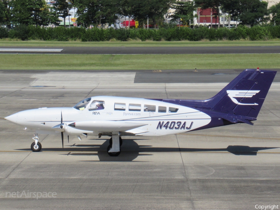 REVA Air Ambulance Cessna 402B Businessliner (N403AJ) | Photo 287281