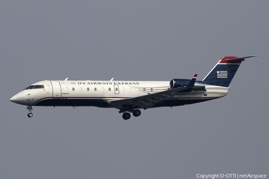 US Airways Express (Air Wisconsin) Bombardier CRJ-200LR (N403AW) | Photo 385643
