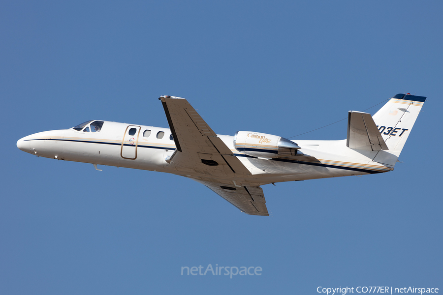 (Private) Cessna 560 Citation Ultra (N403ET) | Photo 263618