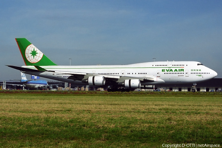 EVA Air Boeing 747-45E(M) (N403EV) | Photo 344078