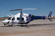 Mercy Flight - Benefis Health System Bell 222U (N403MA) at  Mojave Air and Space Port, United States
