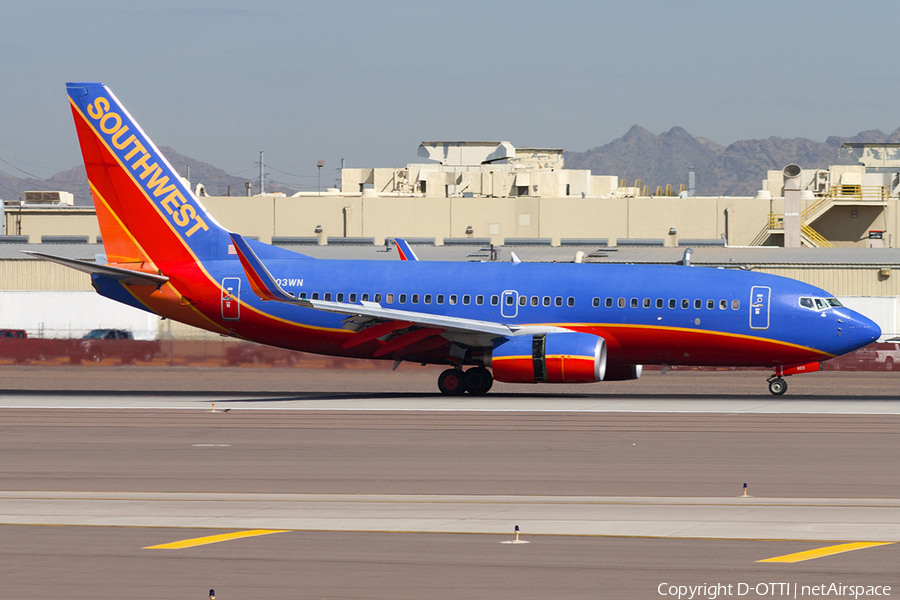 Southwest Airlines Boeing 737-7H4 (N403WN) | Photo 188305